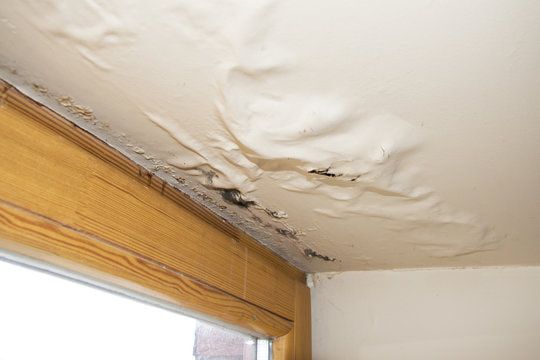 Slab leak ceiling wall 
